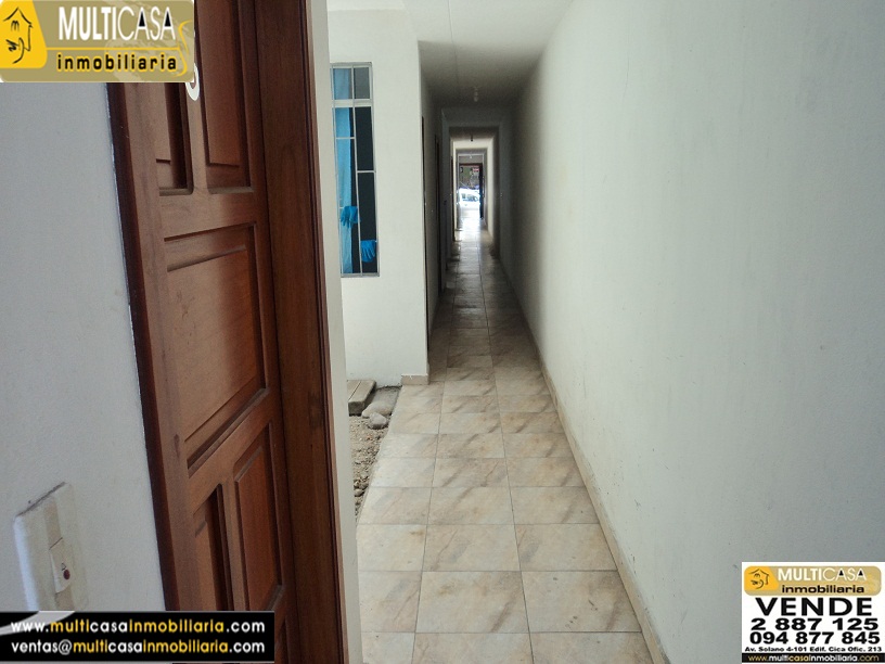 Casa Rentera en Venta con Local comercial a Crédito sector Centro de la Ciudad Cuenca - Ecuador