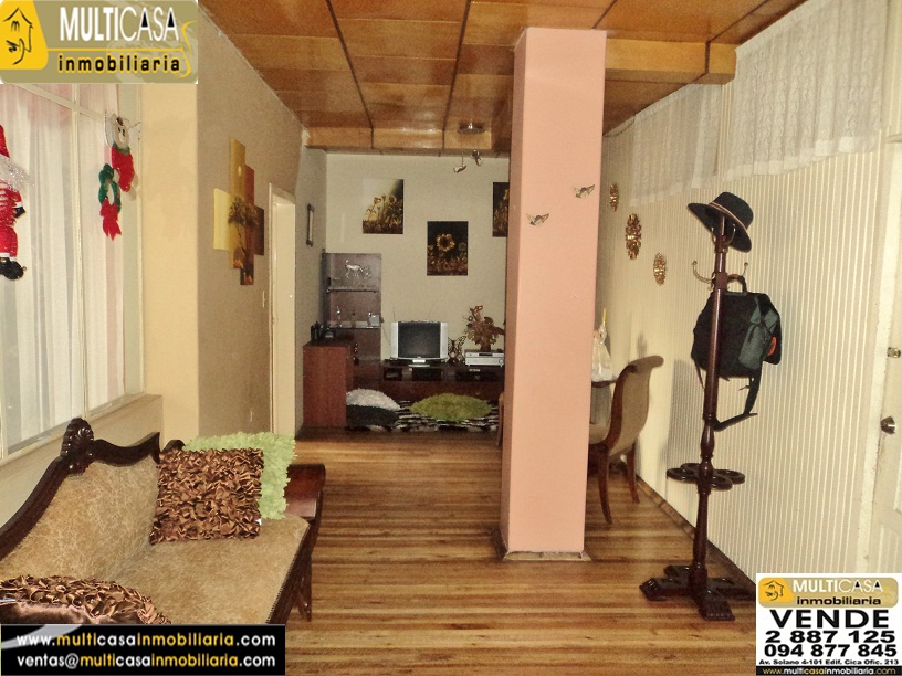 Casa en Venta a crédito de 6 departamentos sector Centro de la Ciudad Cuenca - Ecuador