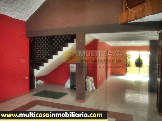 Casa Comercial en Venta a crédito sector Misicata Cuenca - Ecuador