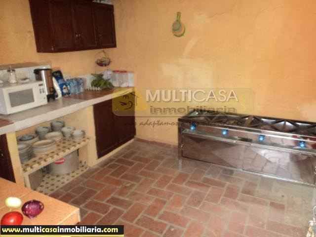 Quinta Comercial en Venta a Crédito sector Sigsipamba Alto Vía a Deleg Cuenca-Ecuador