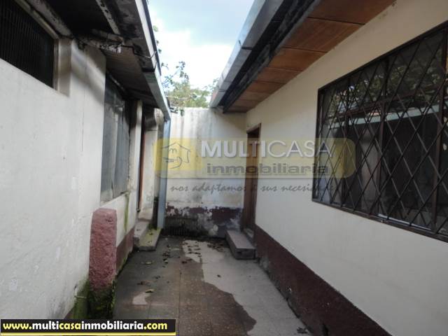 Casa rentera en Venta a Crédito sector Centro de la Ciudad Cuenca-Ecuador