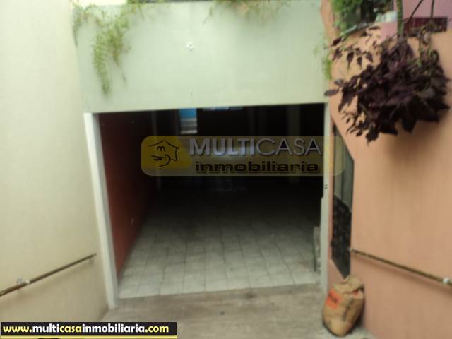Casa Comercial en Venta a crédito sector Av. Primero de Mayo Cuenca-Ecuador