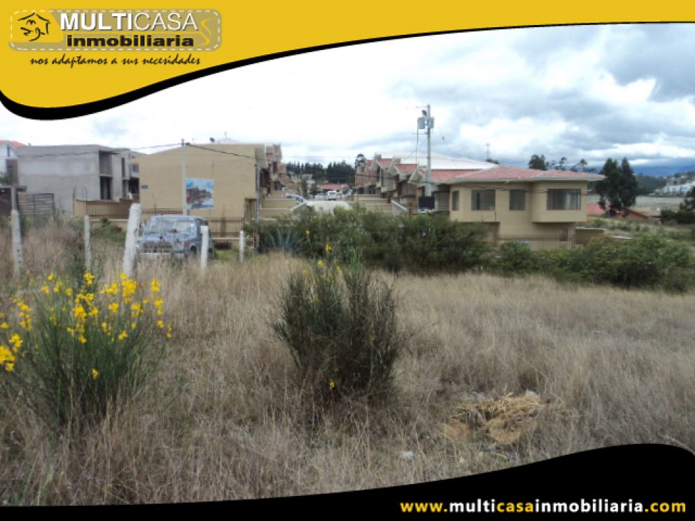 Venta a Crédito de hermoso terreno plano sector Autopista-Challuabamba Cuenca- Ecuador