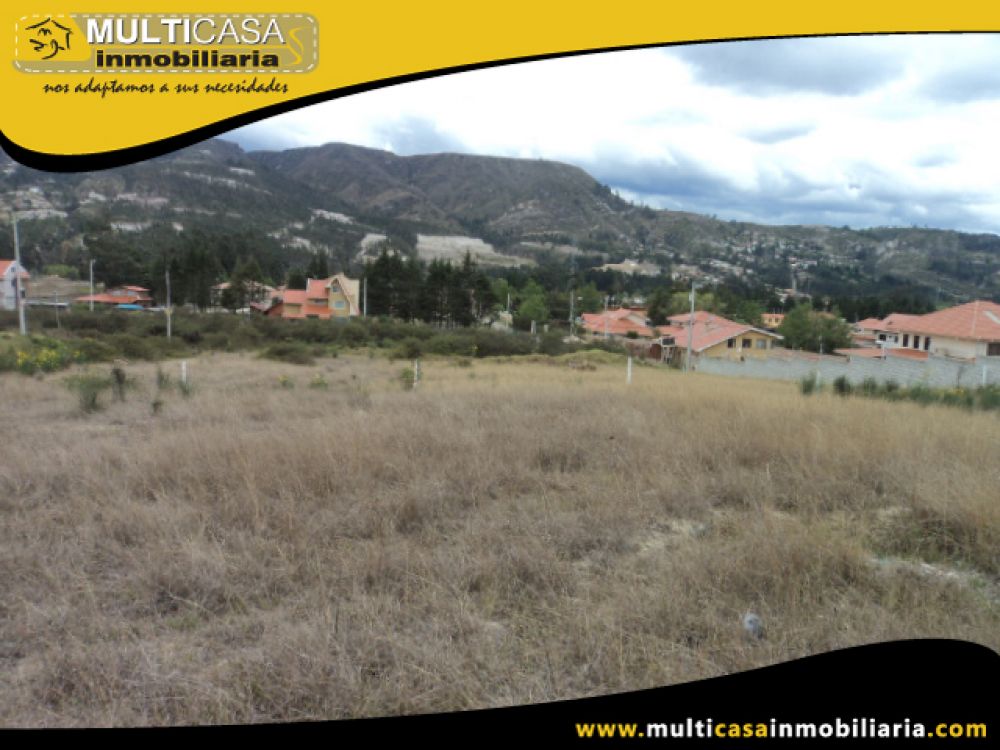 Venta a Crédito de hermoso terreno plano sector Autopista-Challuabamba Cuenca- Ecuador