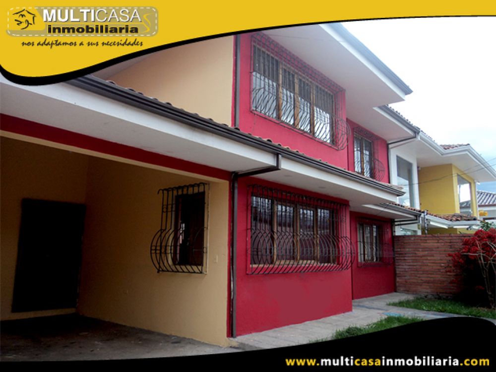 Casa Comercial en Arriendo Calle Aurelio Aguilar y Av. Solano  Cuenca-Ecuador