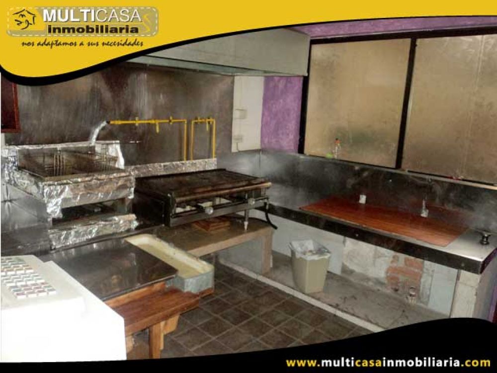 Casa con Local en Venta a Crédito Sector Remigio Crespo Cuenca-Ecuador