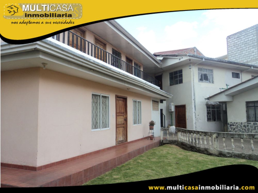 Casa Comercial en Venta o cambio con Terreno o Casa de menor Valor Sector Av. Loja Cuenca-Ecuador