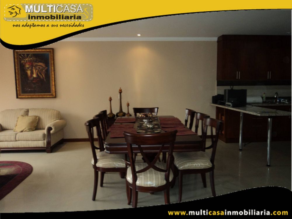 Arriendo Departamento amoblado y cómodo Sector Ordoñez Lazo Cuenca-Ecuador