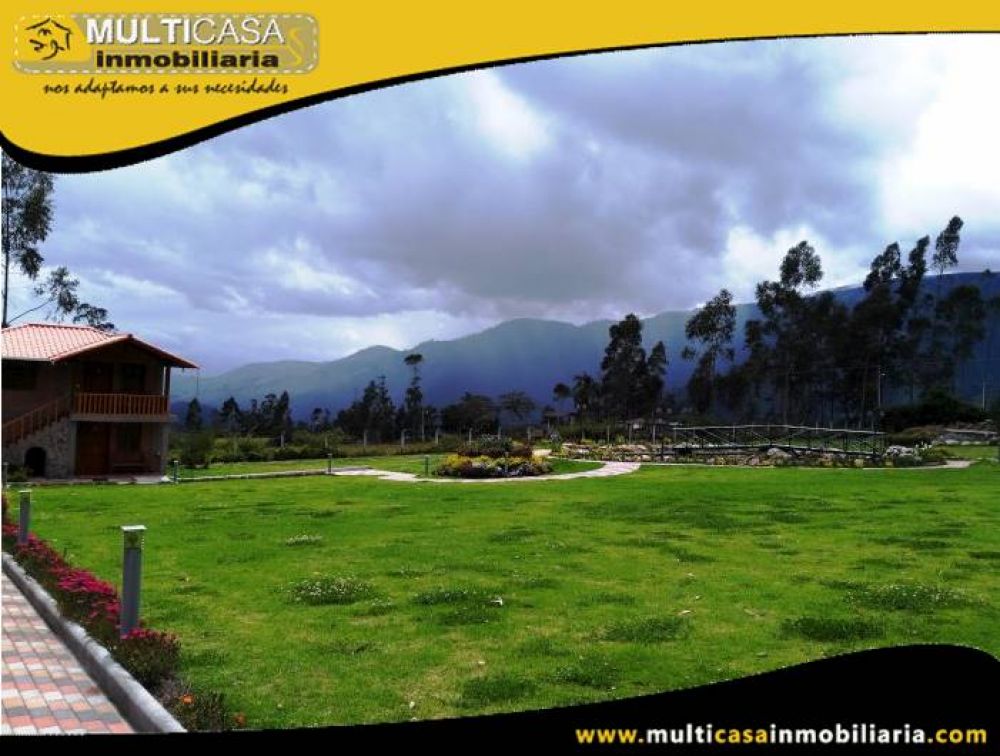 Hostería en Venta a Crédito de seis cabañas Sector San Luis de Caranqui Ibarra-Ecuador