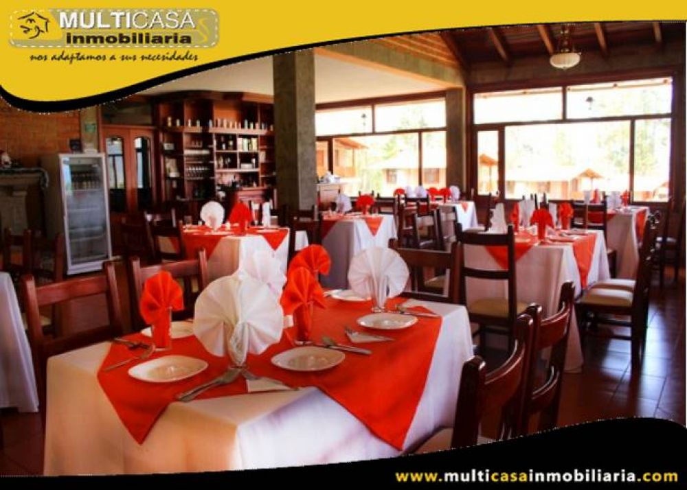 Hosteria Comercial en Venta a Crédito Sector San Luis de Caranqui Ibarra-Ecuador
