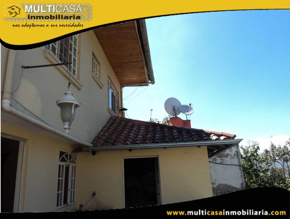Casa Rústica en Venta a Crédito Sector Misicata Cuenca-Ecuador