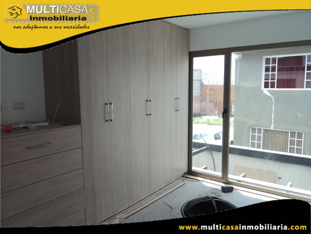 Suite en Venta a Crédito en Condominio Sector Don Bosco Cuenca-Ecuador