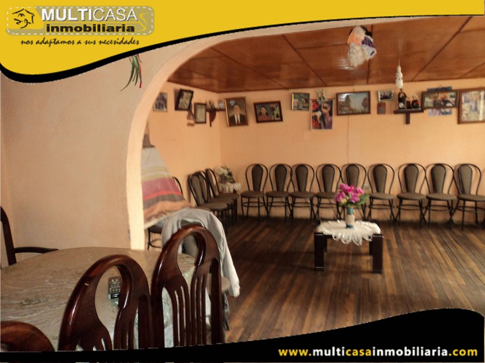 Casa Residencial-Hostal en Venta a Crédito Sector Vía al Valle-Chilcapamba Cuenca-Ecuador