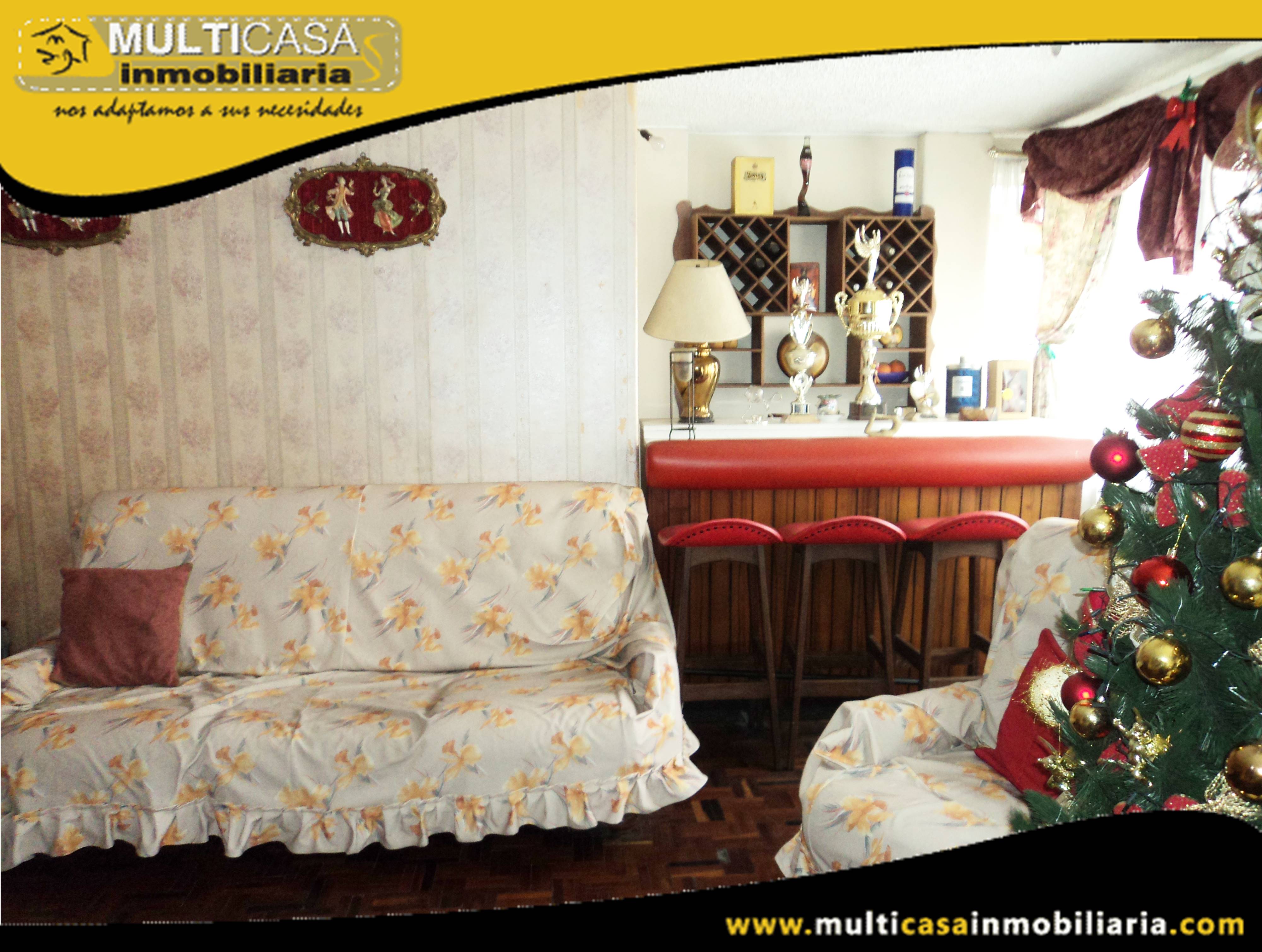 Casa con Local comercial en Venta a Crédito Sector Banco Central Cuenca-Ecuador