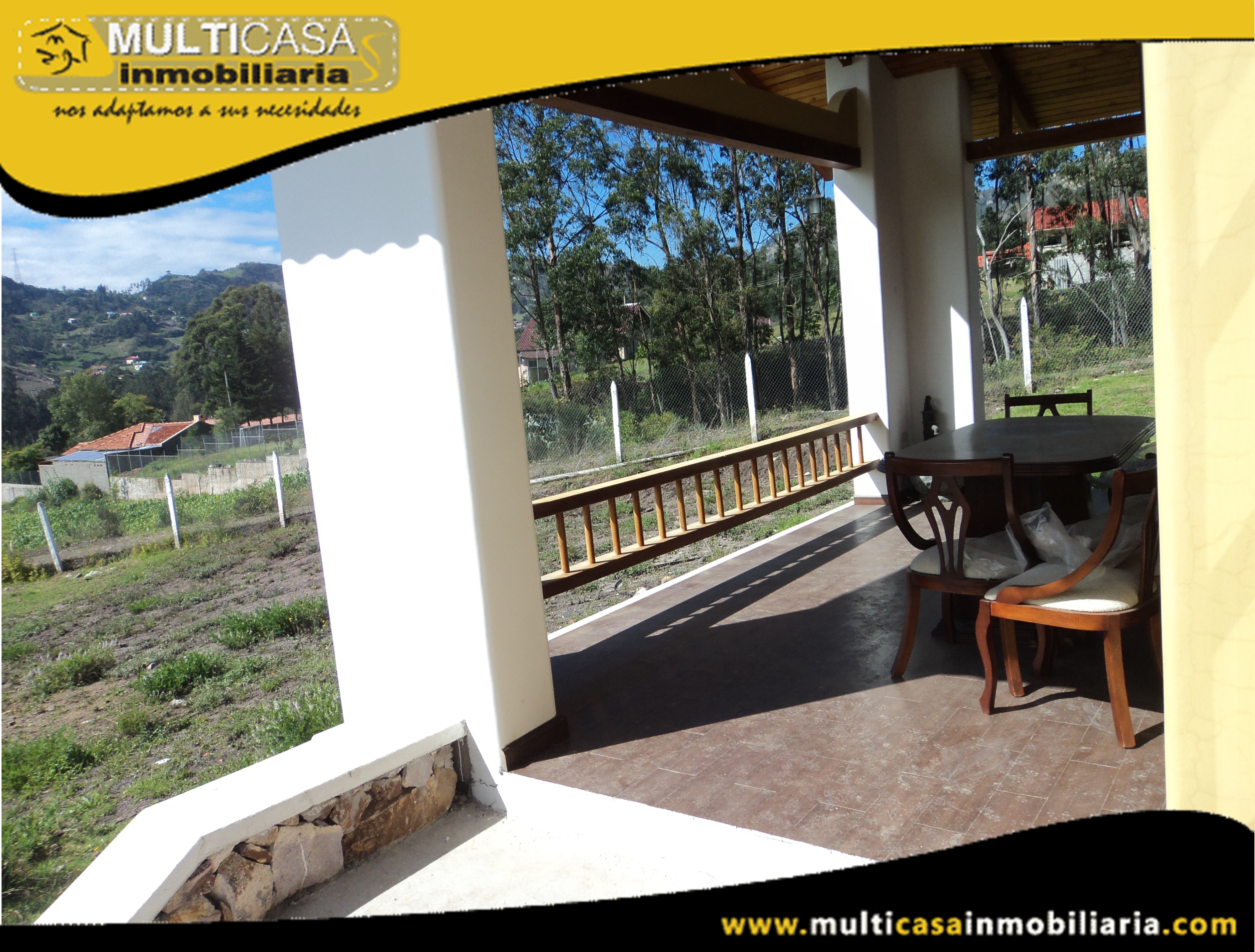 Casa en Venta a Crédito Sector El Descanso Cuenca-Ecuador