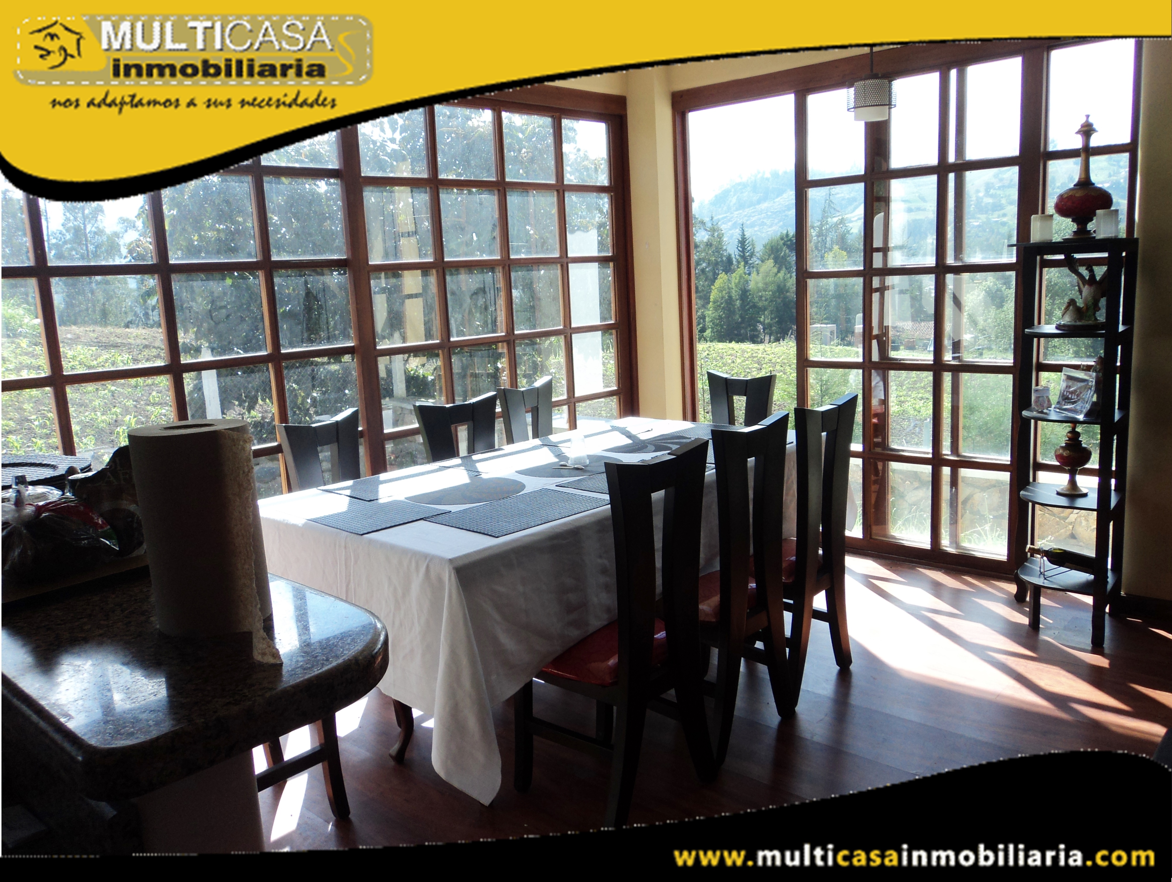 Casa en Venta a Crédito Sector El Descanso Cuenca-Ecuador