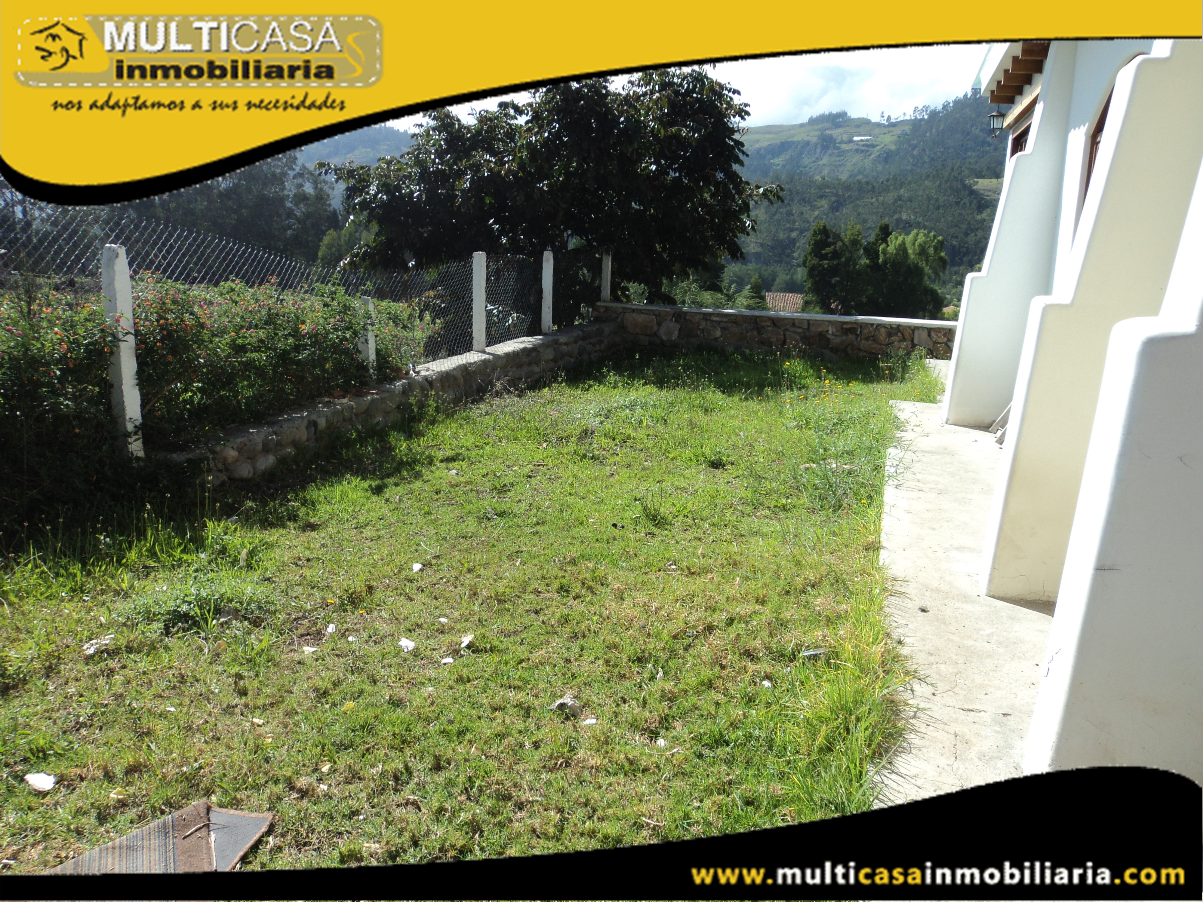 Casa en Venta a Crédito Sector El Descanso Cuenca-Ecuador