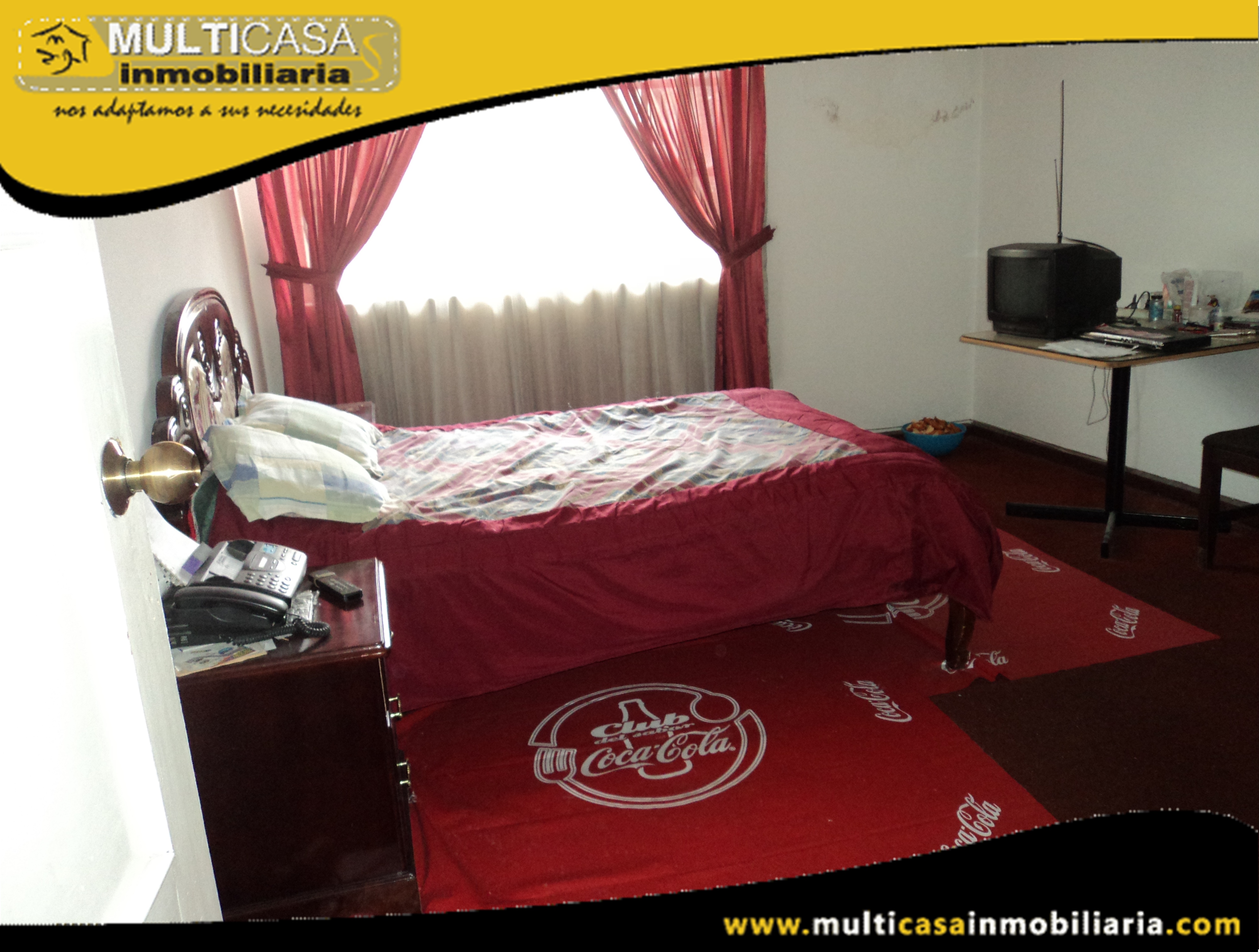 Casa en Venta con Local comercial a Crédito Sector Centro de la Ciudad Cuenca-Ecuador