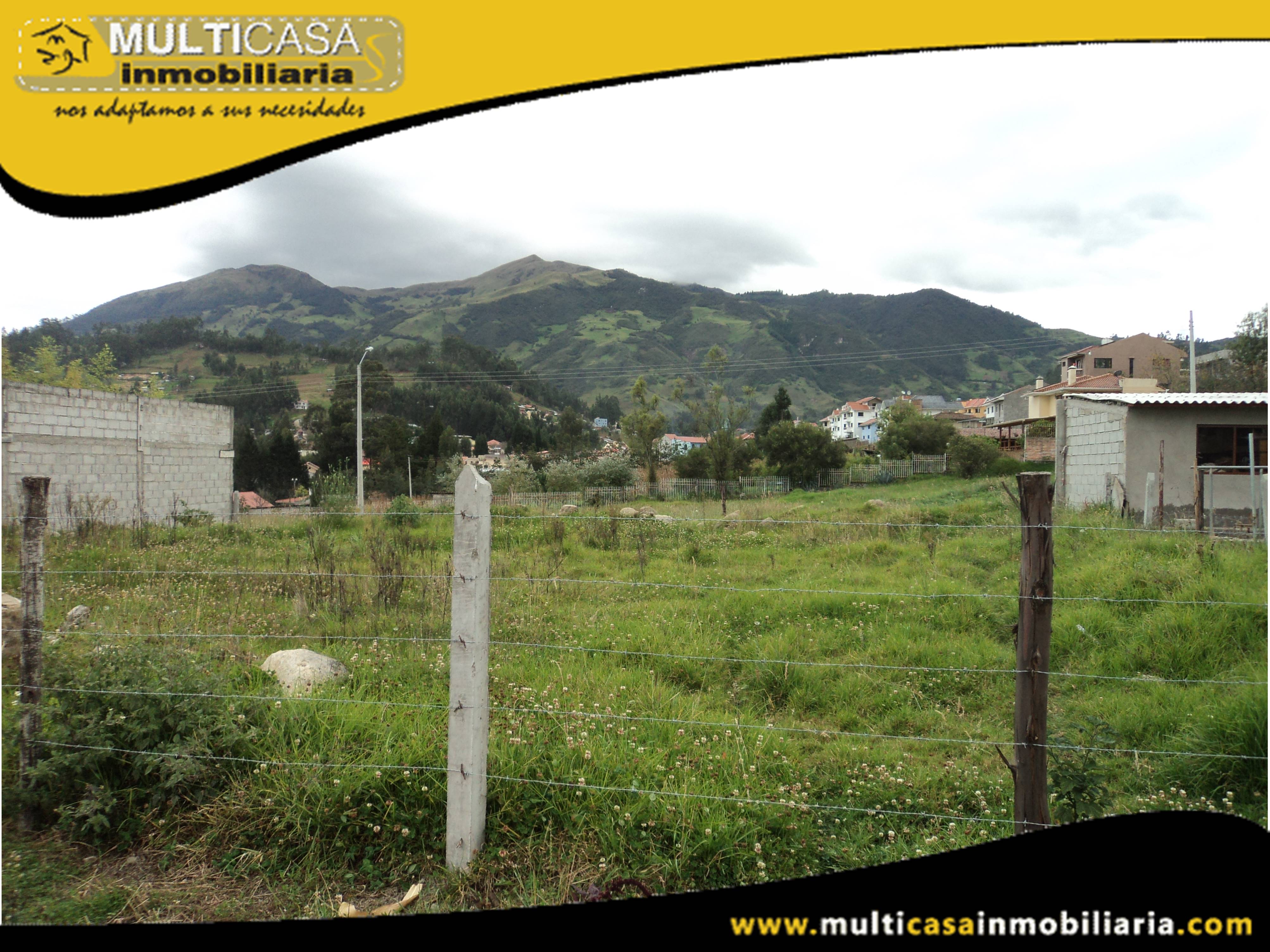 Dos Lotes de Venta con todas las obras Sector Misicata Cuenca - Ecuador