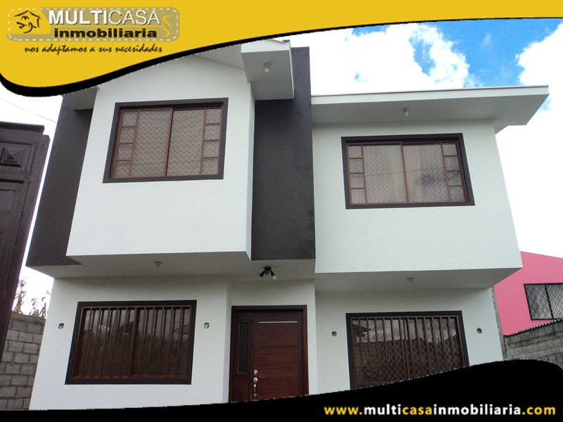 Casa en Venta a Crédito Sector Ochoa León  Cuenca - Ecuador