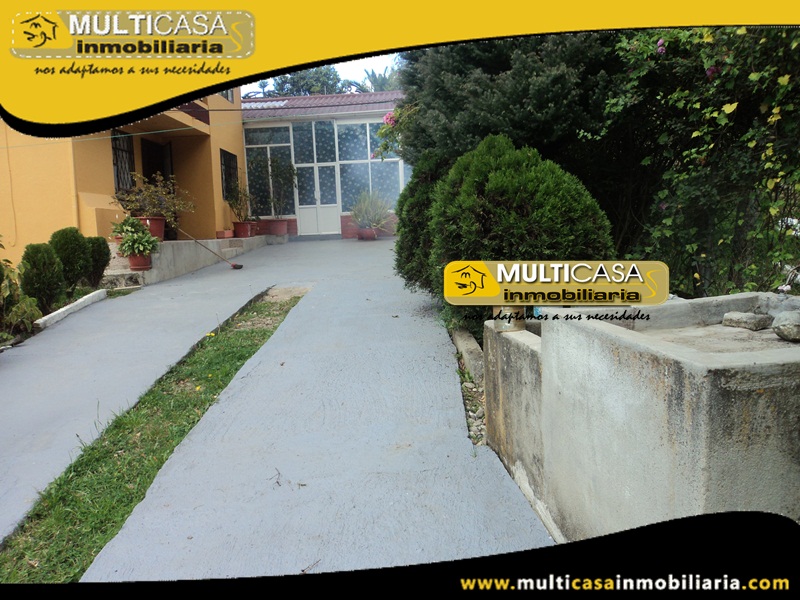 Casa Amoblada en Venta a Crédito Sector Lazareto Cuenca - Ecuador