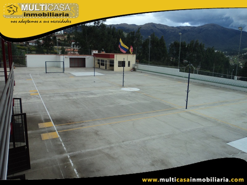 Venta de Complejo Deportivo a Crédito Sector San Joaquín Cuenca-Ecuador