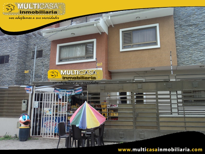 Casa Comercial en Venta a Crédito Sector Narancay Cuenca-Ecuador