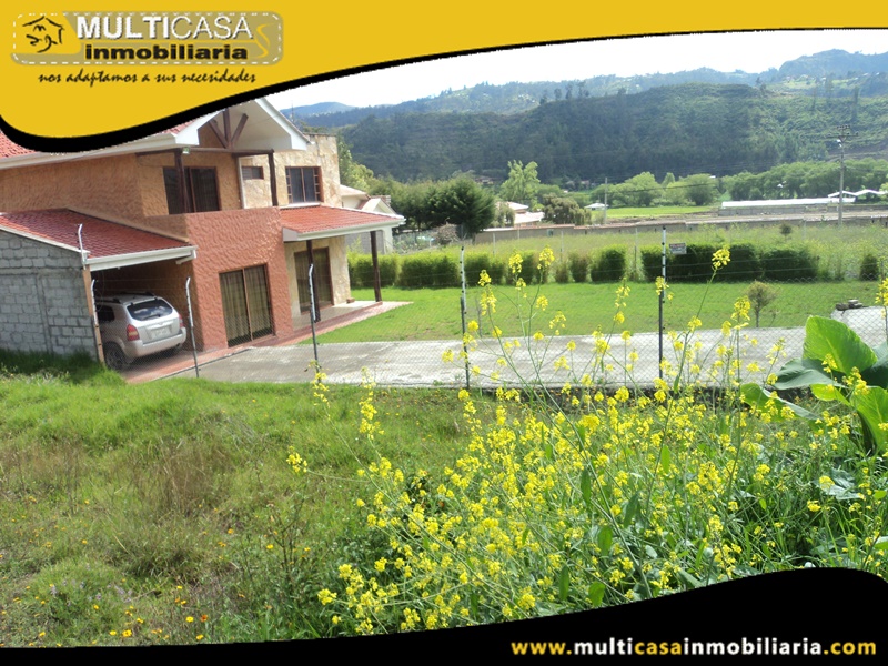 Terreno en Venta con dos frentes a Crédito Sector Zhullin Azogues-Ecuador
