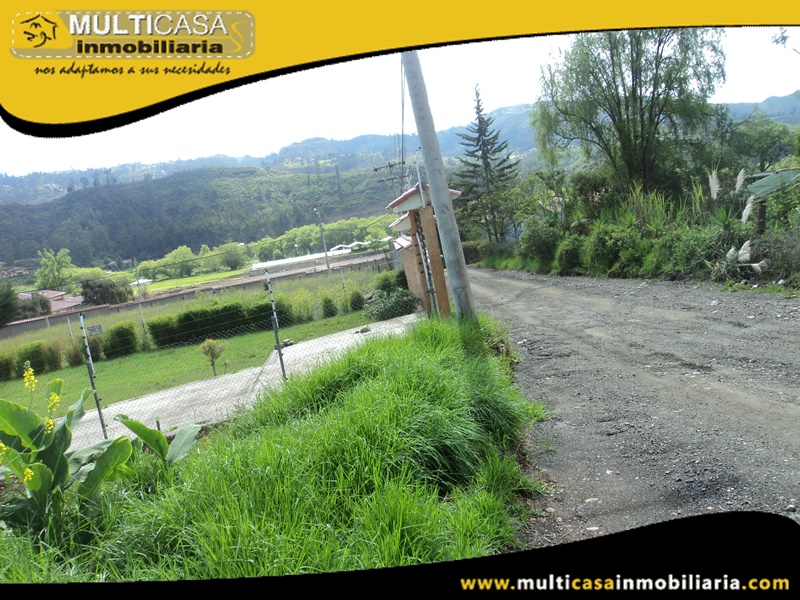 Terreno en Venta con dos frentes a Crédito Sector Zhullin Azogues-Ecuador