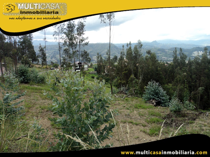 Terreno en Venta a Crédito Sector Challuabamba Cuenca-Ecuador