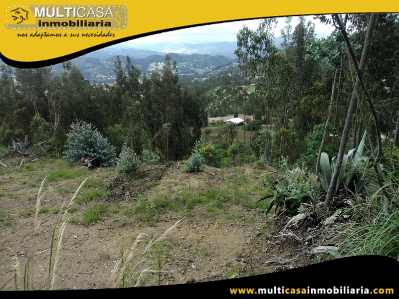 Terreno en Venta a Crédito Sector Challuabamba Cuenca-Ecuador