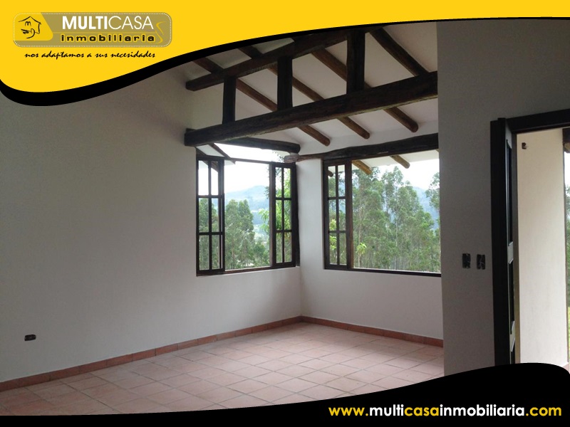 Casa con Terreno en Venta a Crédito Sector Sidcay Cuenca-Ecuador