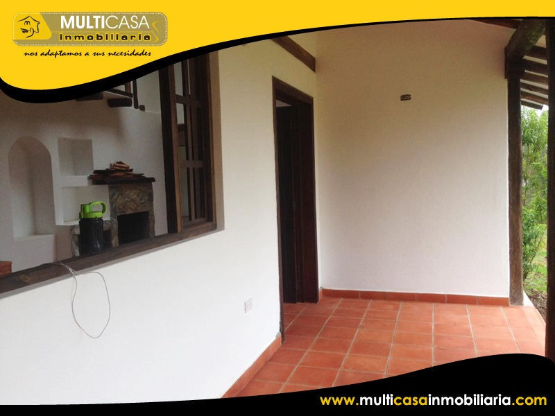 Casa con 19.500 m2 de Terreno en Venta a Crédito Sector Sidcay Cuenca-Ecuador
