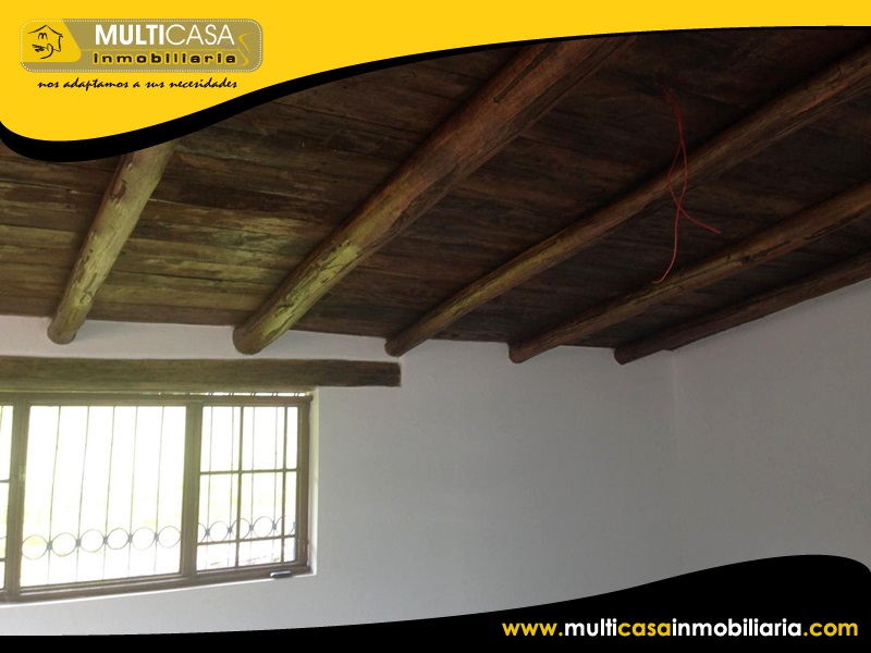 Casa con 19.500 m2 de Terreno en Venta a Crédito Sector Sidcay Cuenca-Ecuador