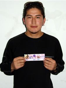 Ganadores de una entrada al concierto de Pablo Milanes y Piero